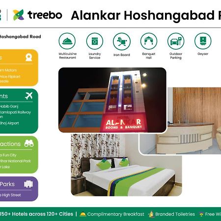 Treebo Alankar Hoshangabad Road Bhopal Exterior foto